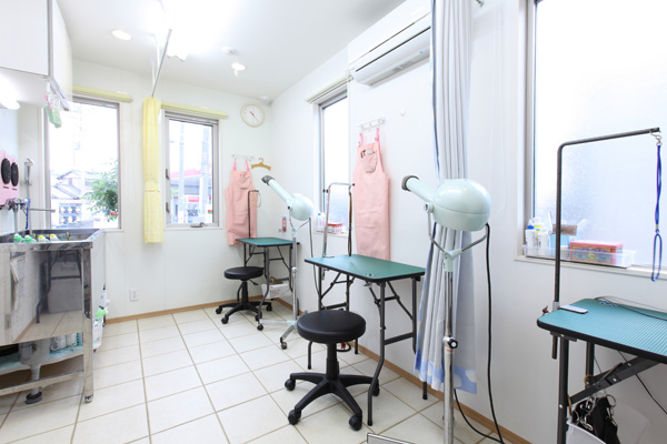トリミング室